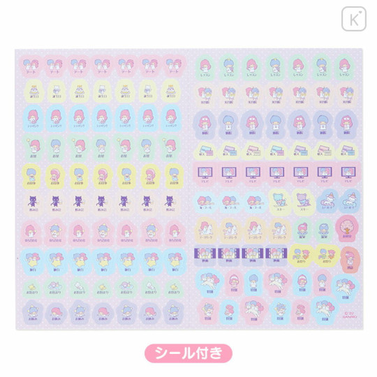 Japan Sanrio A5 Datebook - Little Twin Stars 2023 - 3