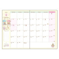 Japan Sanrio A5 Datebook - Little Twin Stars 2023 - 4