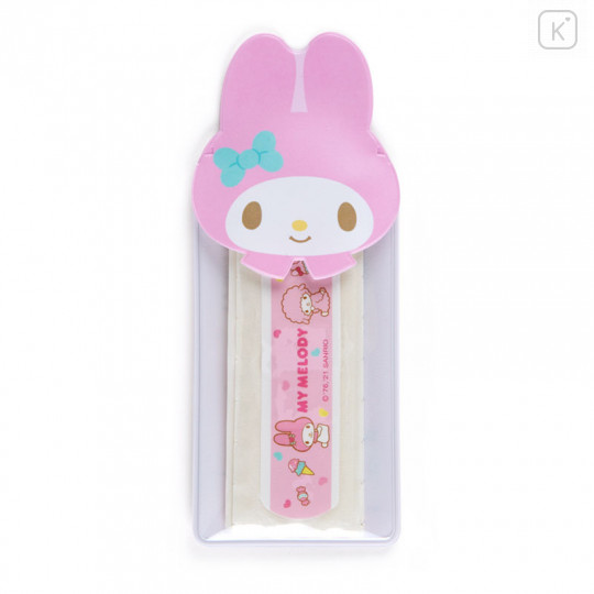 Japan Sanrio Adhesive Bandages 10pcs with Case - My Melody - 1