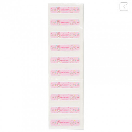 Japan Sanrio Adhesive Bandages 10pcs with Case - My Melody - 3