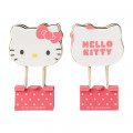 Japan Sanrio Binder Clip 3pcs Set - Hello Kitty - 2