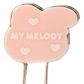 Japan Sanrio Binder Clip 3pcs Set - My Melody - 4