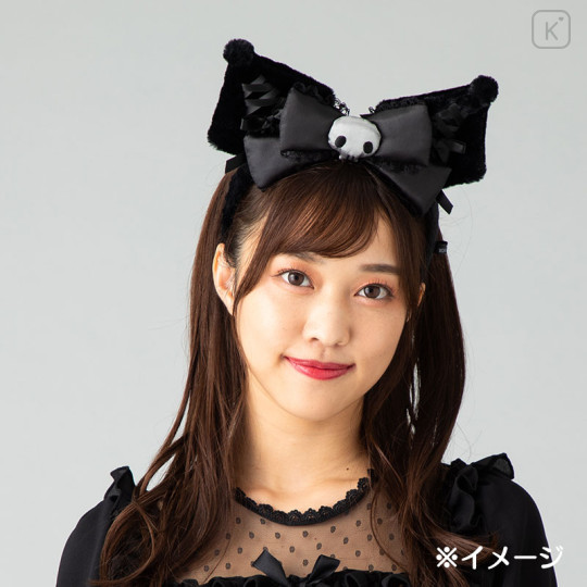 Japan Sanrio Headband - Kuromi / Moonlit Melokuro Midnight - 3