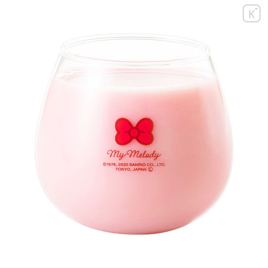 Japan Sanrio Swaying Glass Tumbler - My Melody : Face - 3