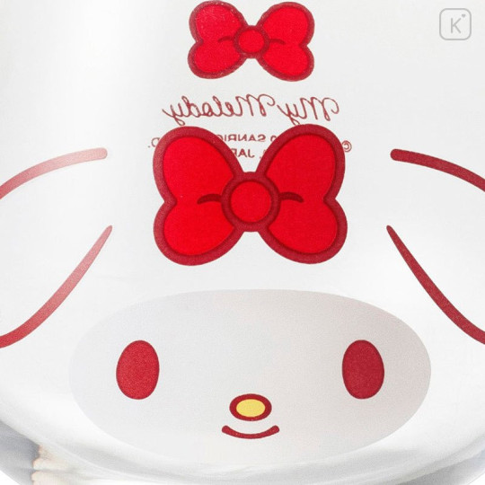 Japan Sanrio Swaying Glass Tumbler - My Melody : Face - 4