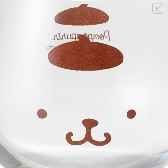Japan Sanrio Swaying Glass Tumbler - Pompompurin : Face - 4