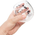 Japan Sanrio Swaying Glass Tumbler - Pochacco : Face - 2