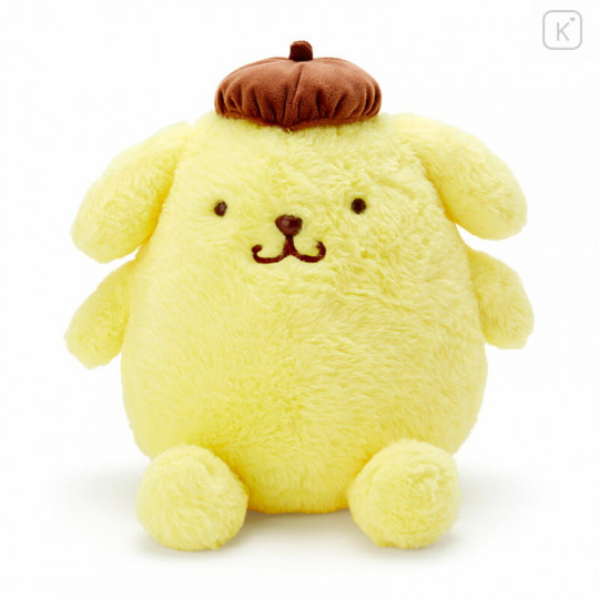 Japan Sanrio Fluffy Plush Toy (M) - Pompompurin - 1