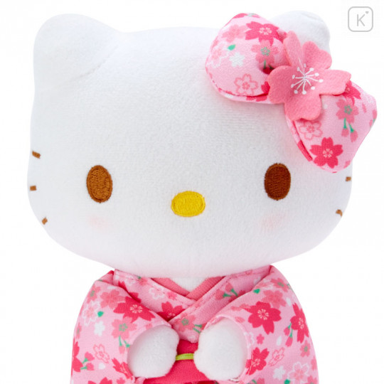 Japan Sanrio Plush Toy - Hello Kitty / Sakura Kimono - 3