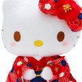 Japan Sanrio Sitting Plush - Hello Kitty : Plum Kimono - 3