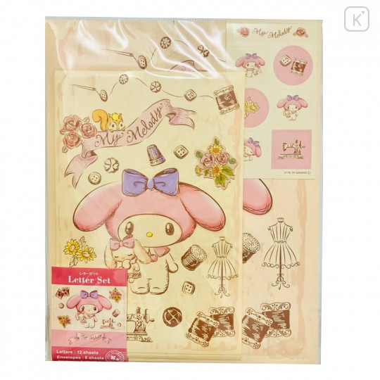 Japan Sanrio Stationery Letter Set - My Melody / Doll - 1