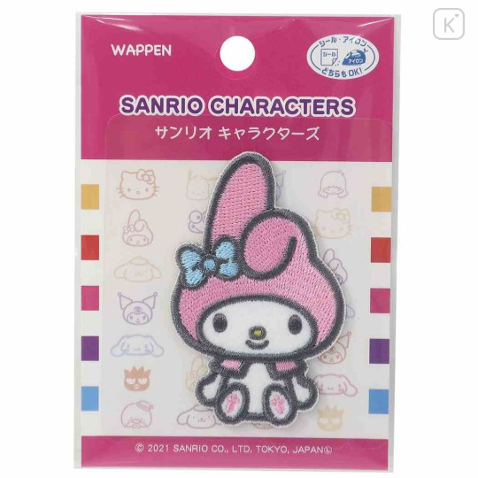 Japan Sanrio Wappen Iron-on Applique Patch - My Melody - 1