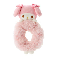Japan Sanrio Mascot Fluffy Scrunchie - My Melody