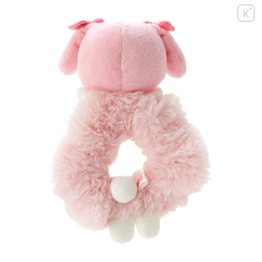 Japan Sanrio Mascot Fluffy Scrunchie - My Melody - 2