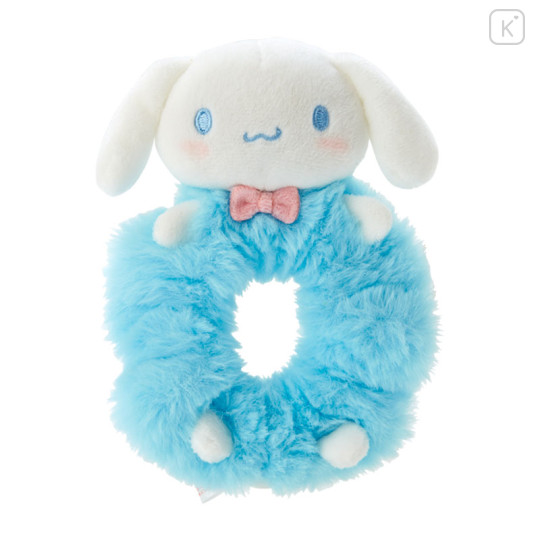 Japan Sanrio Mascot Fluffy Scrunchie - Cinnamoroll - 1