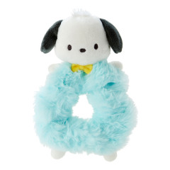 Japan Sanrio Mascot Fluffy Scrunchie - Pochacco