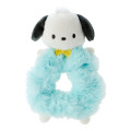 Japan Sanrio Mascot Fluffy Scrunchie - Pochacco - 1