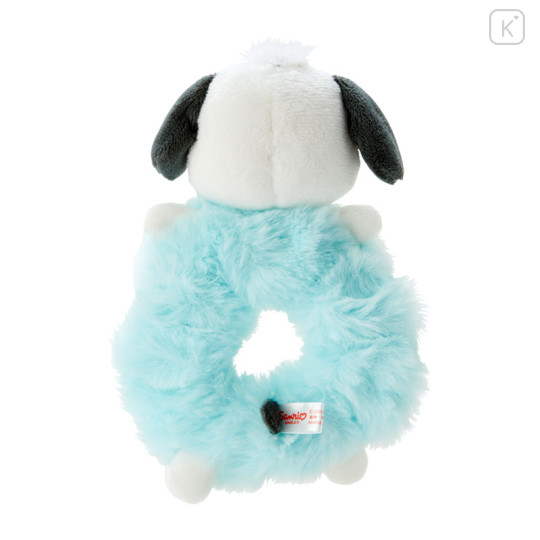 Japan Sanrio Mascot Fluffy Scrunchie - Pochacco - 2
