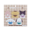 Japan Sanrio Felt Sticker 5pcs Set - Poteko - 1