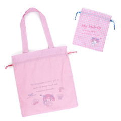 Japan Sanrio Tote Bag & Purse Set - My Melody