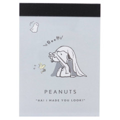 Japan Peanuts Mini Notepad - Snoopy / Ghost