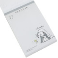Japan Peanuts Mini Notepad - Snoopy / Ghost - 2