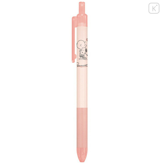 Japan Peanuts Knock Gel Pen - Snoopy : Red - 1