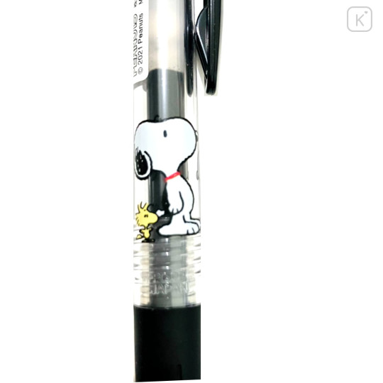 Japan Peanuts Sarasa Clip Gel Pen - Snoopy / Black - 2