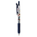 Japan Peanuts Sarasa Clip Gel Pen - Snoopy : Mascot Blue Black - 1
