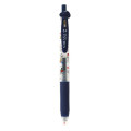 Japan Peanuts Sarasa Clip Gel Pen - Snoopy : Mascot Blue Black - 2