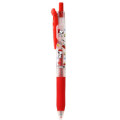Japan Peanuts Sarasa Clip Gel Pen - Snoopy : Mascot Red - 1