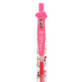Japan Peanuts Sarasa Clip Gel Pen - Snoopy : Mascot Pink - 3