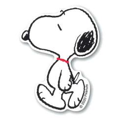 Japan Peanuts Vinyl Deco Sticker - Snoopy