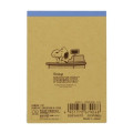 Japan Peanuts Mini Notepad - Snoopy / Delicious Food Market Cash Register - 6
