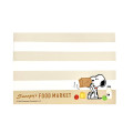 Japan Peanuts Mini Notepad - Snoopy / Delicious Food Market Cart - 3