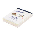 Japan Peanuts Mini Notepad - Snoopy / Delicious Food Market Apple - 4