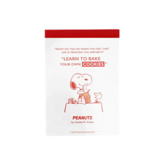 Japan Peanuts Mini Notepad - Snoopy / Simple One Phrase
