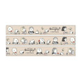Japan Peanuts Washi Paper Masking Tape - Snoopy / Cafe - 2