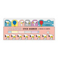 Japan Peanuts Stick Marker Sticky Notes - Snoopy : Pink - 1