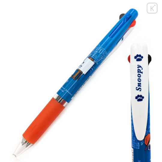 Japan Peanuts Jetstream 3 Color Multi Ballpoint Pen - Snoopy Logo : Drawing - 2