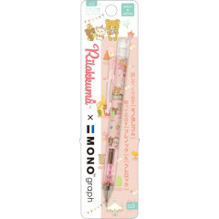 Japan San-X Tombow Mono Graph Shaker Mechanical Pencil - Rilakkuma / Funny Amusement Park Pink