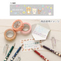 Japan San-X Hybrid Dual Metallic Gel Pen - Rilakkuma : Ice Gray - 3
