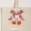 Japan San-X Ribbon Keychain - Korilakkuma / Jewel Cherry - 3