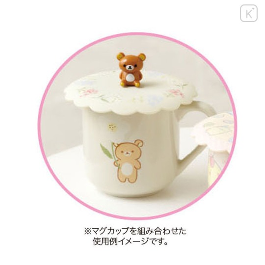 Japan San-X Mug Cover with Mascot - Rilakkuma / Fashionable Color - 2