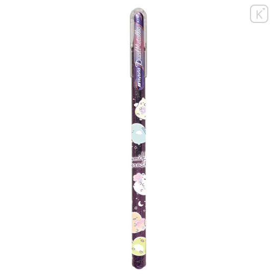 Japan San-X Pentel Dual Metallic Gel Pen - Sumikko Gurashi / Twilight Violet - 1