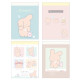 Japan San-X Mini Notepad 4pcs Set - Kumausa