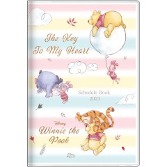 Japan Disney B7 Schedule Book - Winnie the Pooh 2023 Balloon