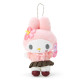 Japan Sanrio Mascot Holder - My Melody / Tokimeki Heisei Kogal