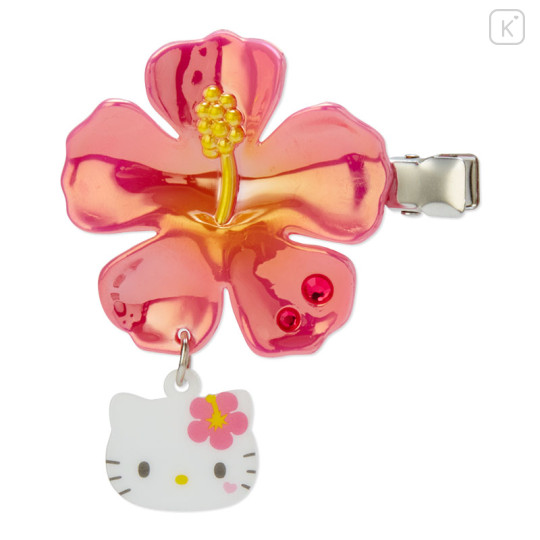 Japan Sanrio Hair Clip Set - Hello Kitty : Tokimeki Heisei Kogal - 3