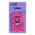 Japan Sanrio Piica LED IC Card Case - Kuromi / Pink - 4